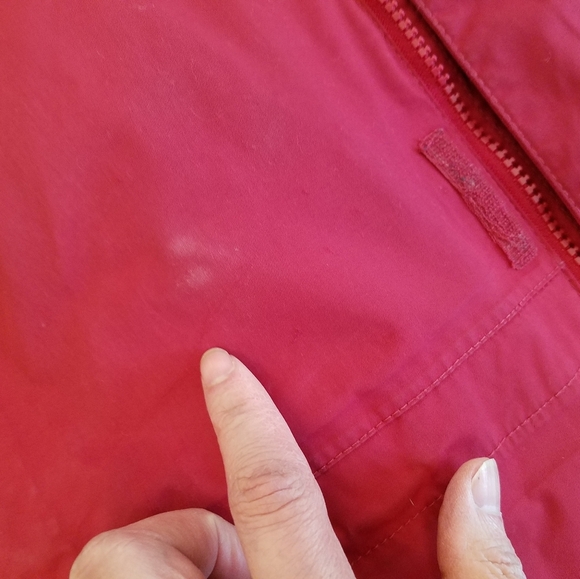 L.L.Bean Men's Ski Jacket Red Black Size Large - Picture 15 of 17